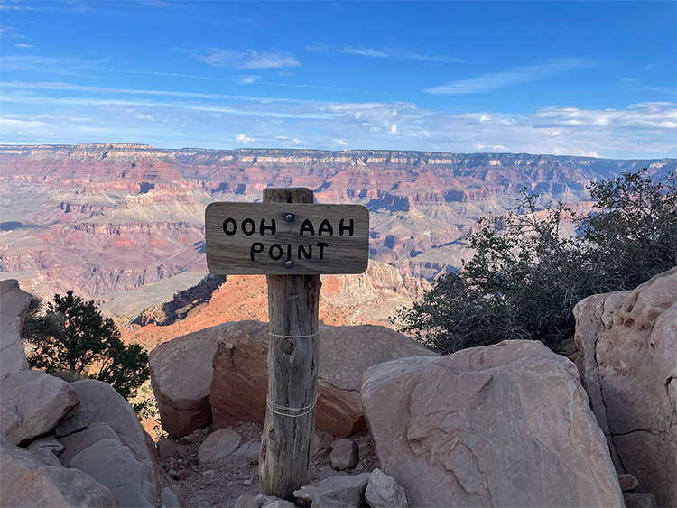 Wandelen in de Grand Canyon  - Ooh Aah Point