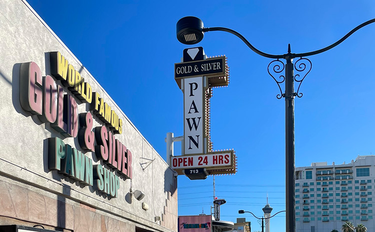 Las Vegas Pawn Shop van Pawn Stars