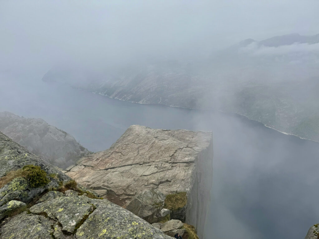 Pulpit Rock van bovenaf