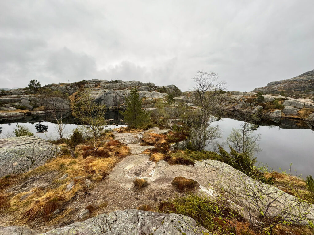 Vallei richting Preikestolen