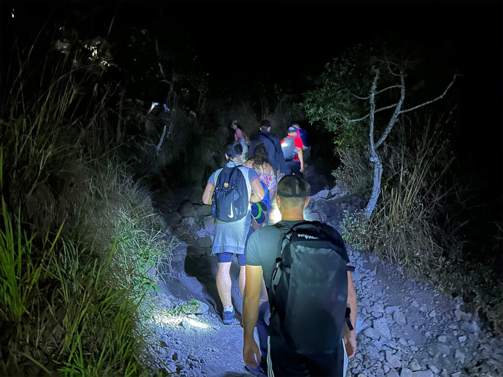 Mount Batur wandeling met gids - toeristisch maar de moeite waard