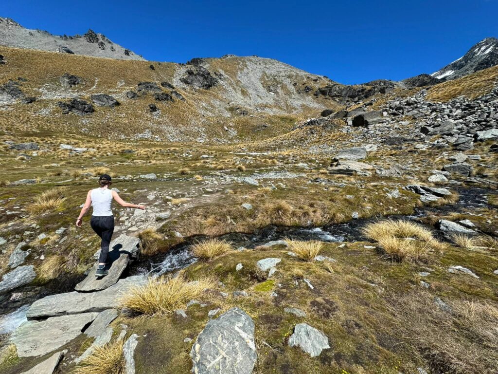 Lake Alta Track en The Remarkables