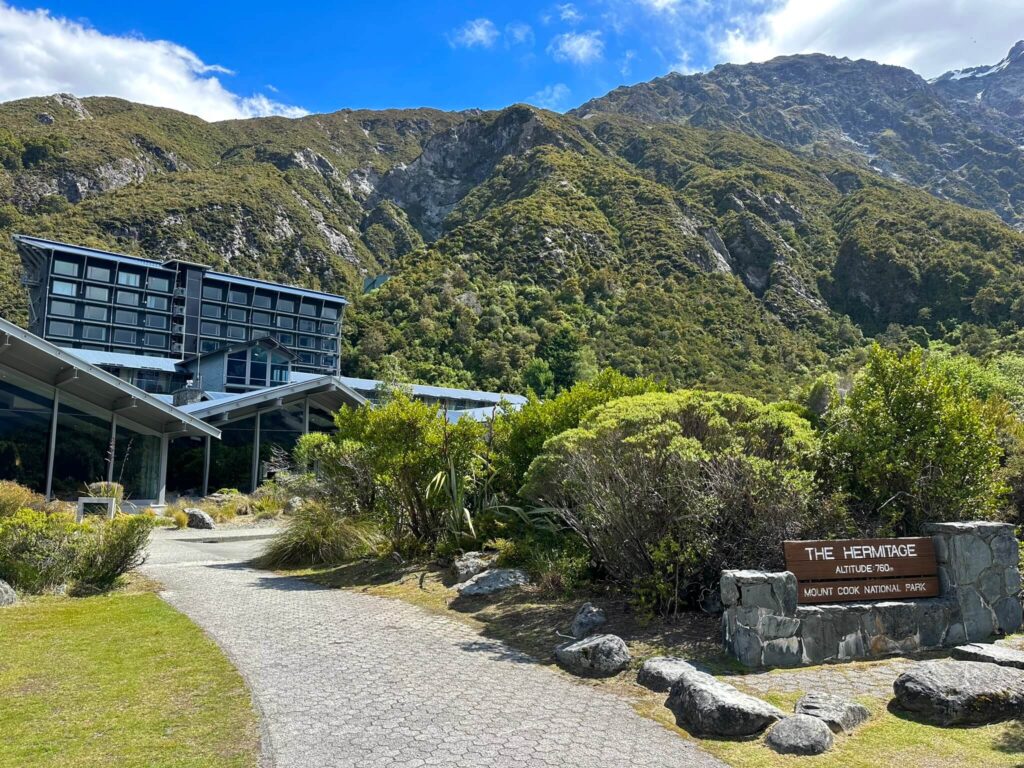 Hermitage Hotel in Mount Cook