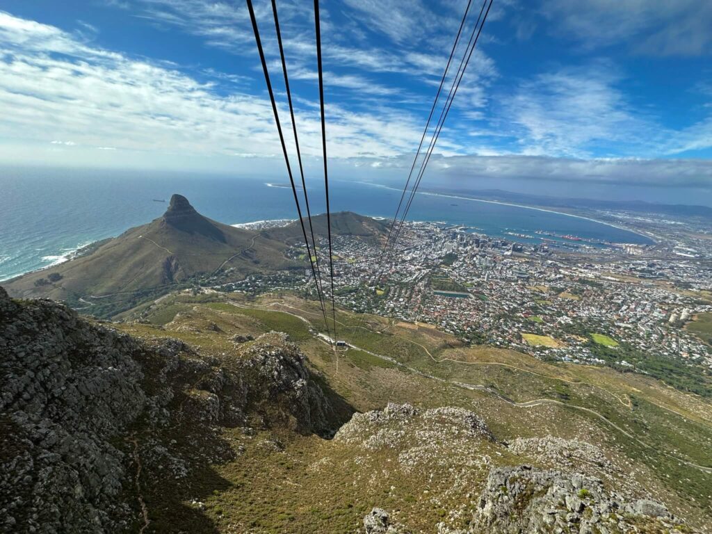 Aussicht vom Tafelberg Kapstadt