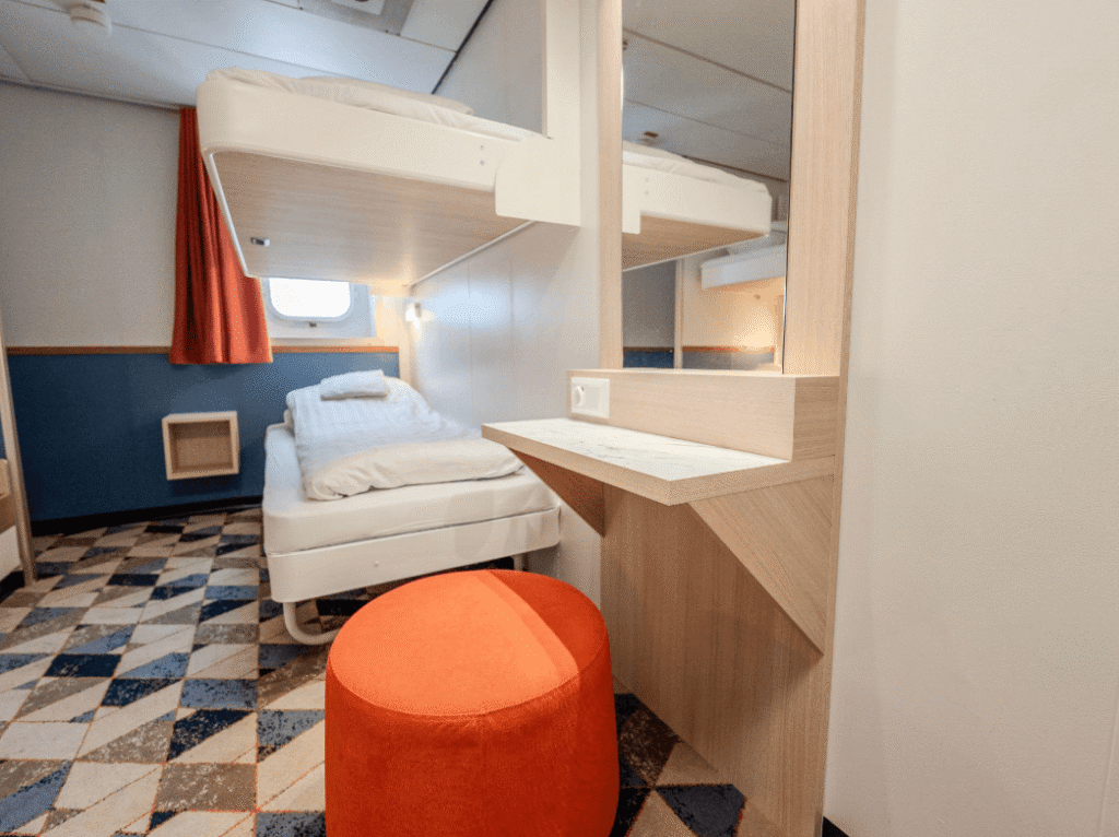 Impressie overtocht IJmuiden - Newcastle