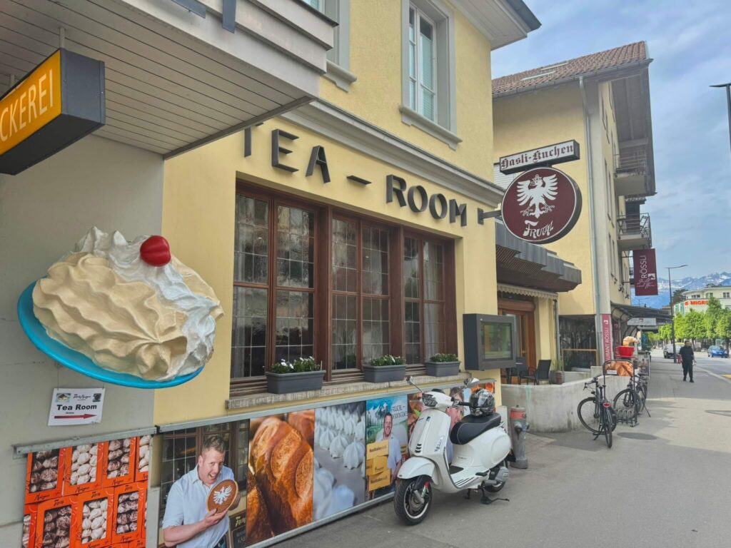Meringue essen in Meiringen