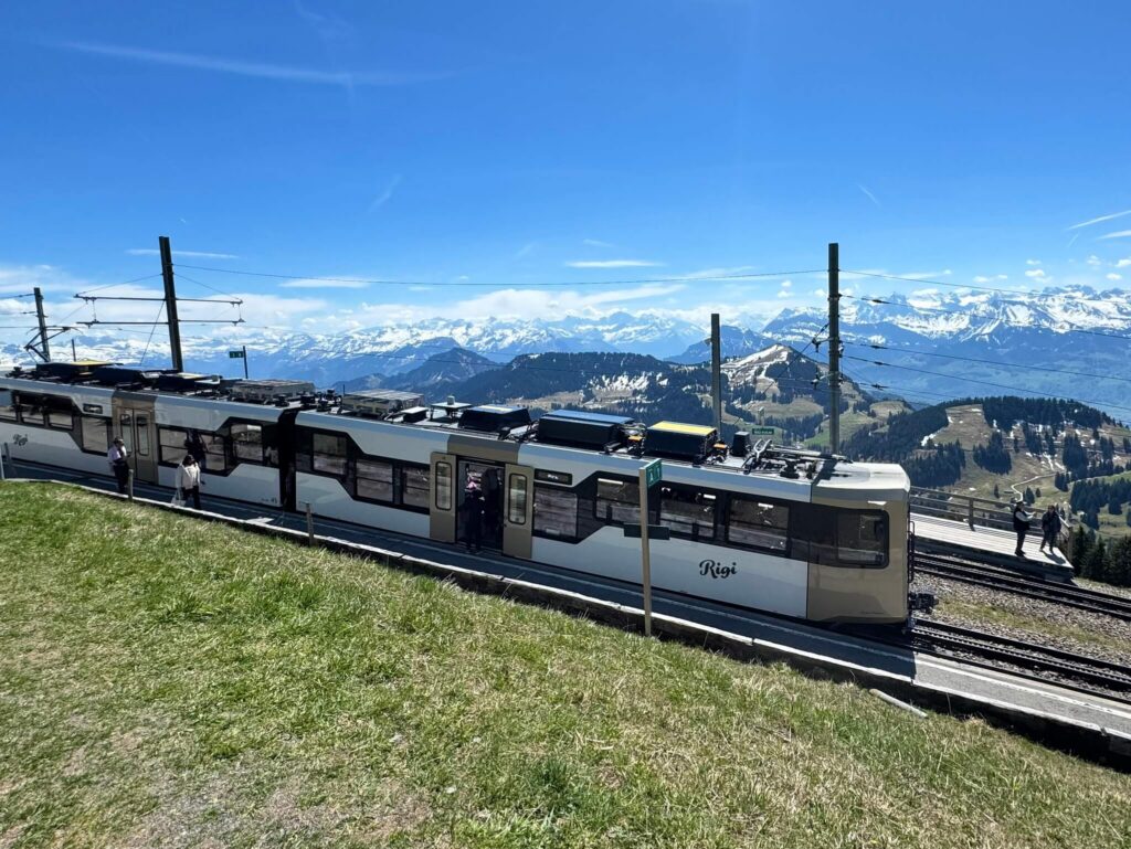 Het uitzicht vanaf Rigi Kulm