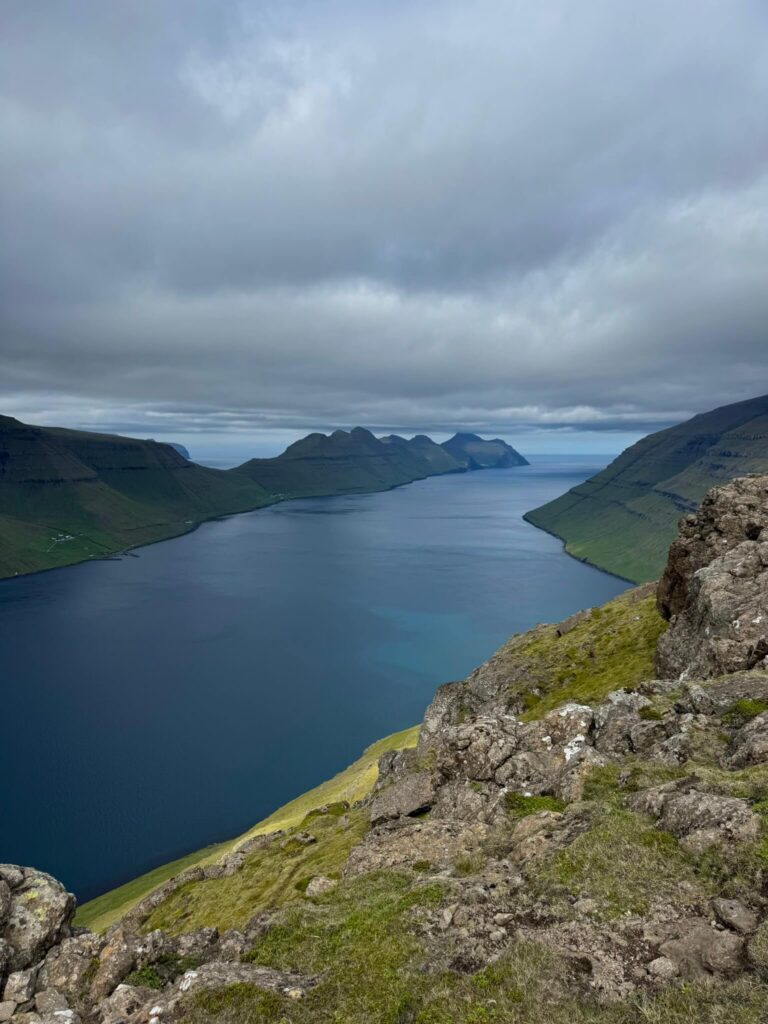 Klakkur hike bij Klaksvík korte klim, groots uitzicht (5)