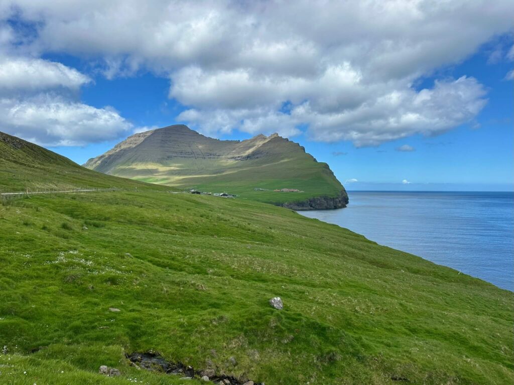 Viðoy op de Faeröer
