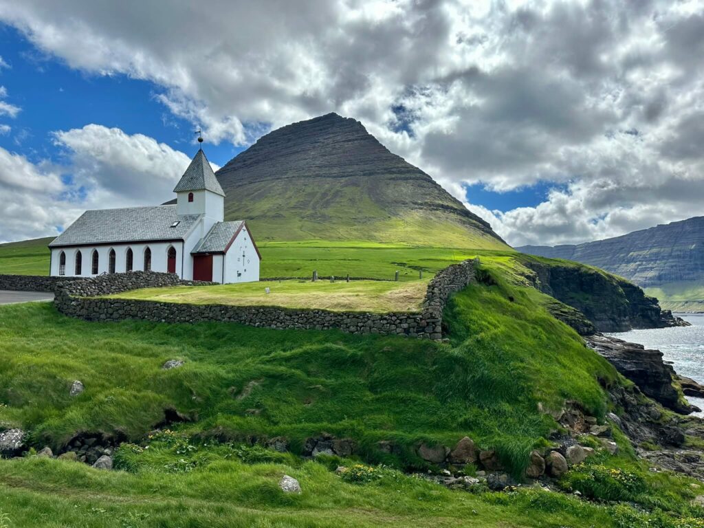 Viðoy op de Faeröer rondje over het noordelijkste eiland