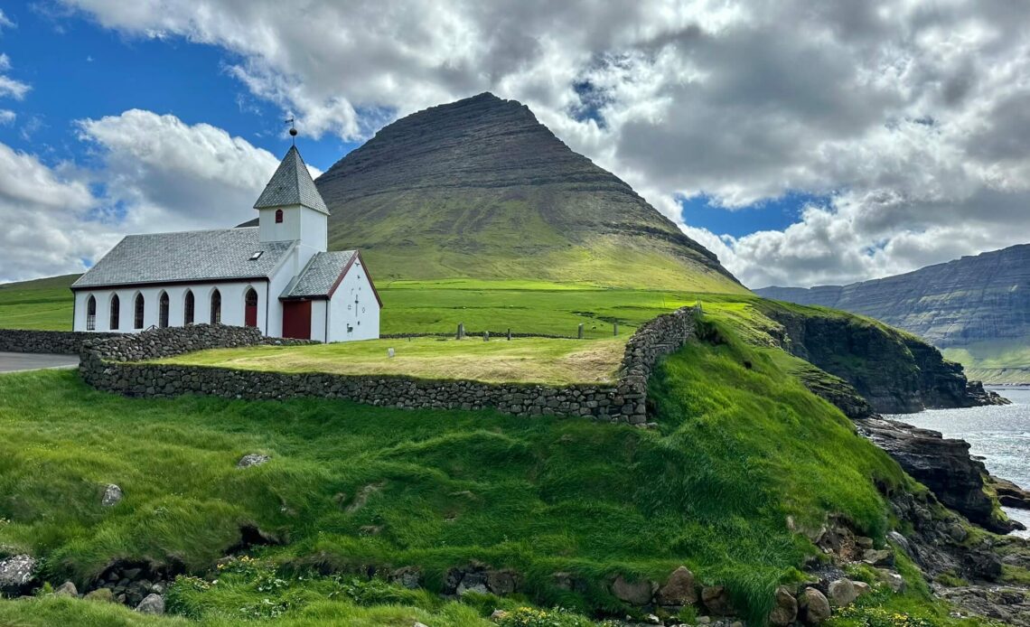 Viðoy op de Faeröer rondje over het noordelijkste eiland