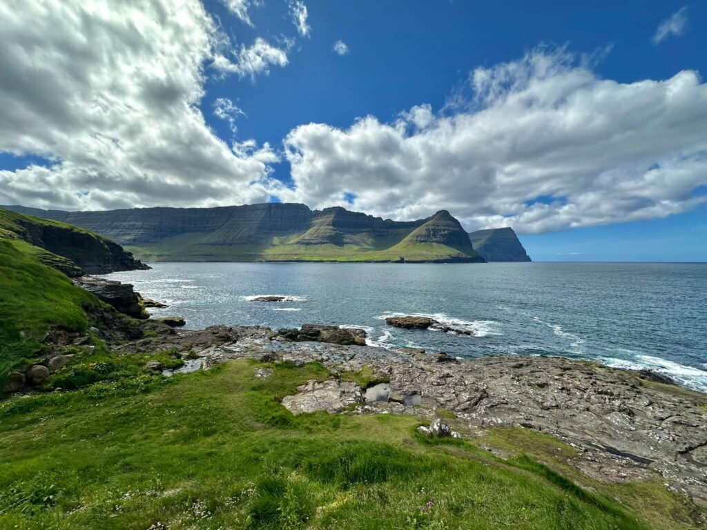 Viðoy op de Faeröer rondje over het noordelijkste eiland