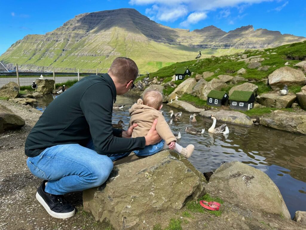 Leitisgarður: verrassend leuke stop met kinderen