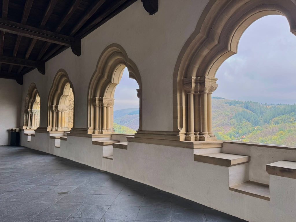 Kasteel Vianden uitzicht