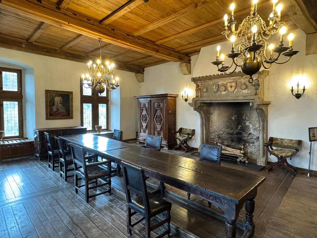 Wat zie je binnen in Kasteel Vianden?